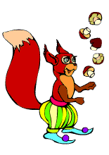 l'écureuil jongleur