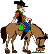 coloriage cowboy