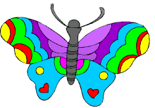 Coloriage de papillons en ligne gratuits sur coloriage-en-ligne.eu