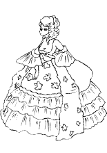 PRINCESSE - coloriage de princesse en ligne - coloriage gratuit.