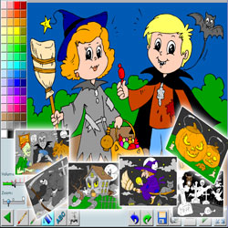 coloriages d'Halloween