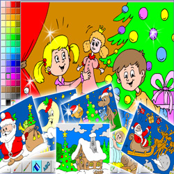 coloriage noel - 03